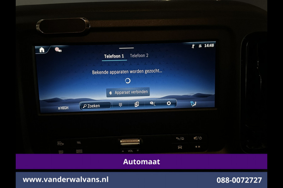 Mercedes-Benz Vito 116 CDI 164pk 9G-Tronic Automaat L3H1 Euro6 Airco | Camera | Navigatie | Adaptieve Cruisecontrol Stoelverwarming, Bijrijdersbank