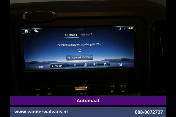 Mercedes-Benz Vito 116 CDI 164pk 9G-Tronic Automaat L3H1 Euro6 Airco | Camera | Navigatie | Adaptieve Cruisecontrol Stoelverwarming, Bijrijdersbank
