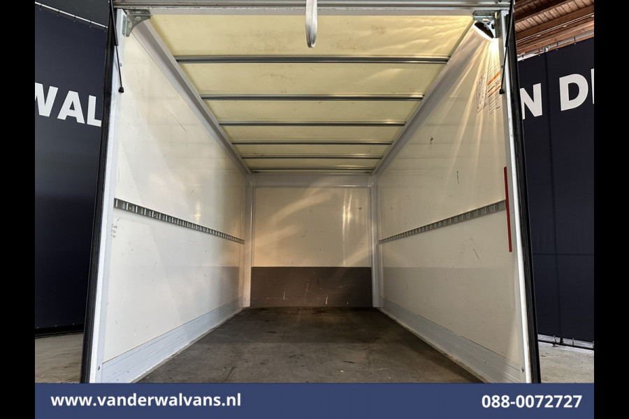 Iveco Daily 35C16H 157pk Bakwagen Laadklep Dubbel Lucht Euro6 Airco | 1010kg laadvermogen Bijrijdersbank