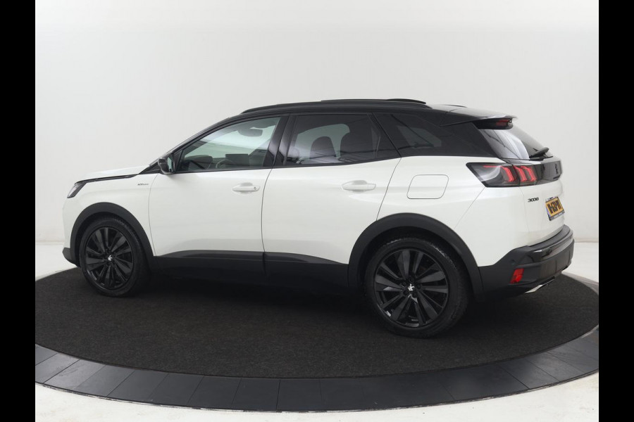 Peugeot 3008 1.6 HYbrid 225 GT Pack Business | SOH 90,2% | Panoramadak | Stoelverwarming | Adaptive cruise | Carplay | Keyless | Side Assist | Leder/Alcantara | Full LED | Navigatie | 360 Camera | PHEV | Plug In