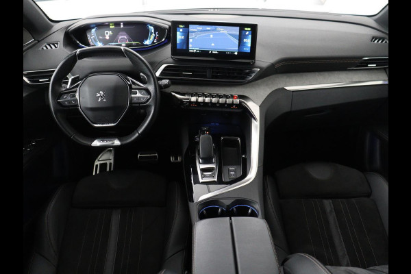 Peugeot 3008 1.6 HYbrid 225 GT Pack Business | SOH 90,2% | Panoramadak | Stoelverwarming | Adaptive cruise | Carplay | Keyless | Side Assist | Leder/Alcantara | Full LED | Navigatie | 360 Camera | PHEV | Plug In