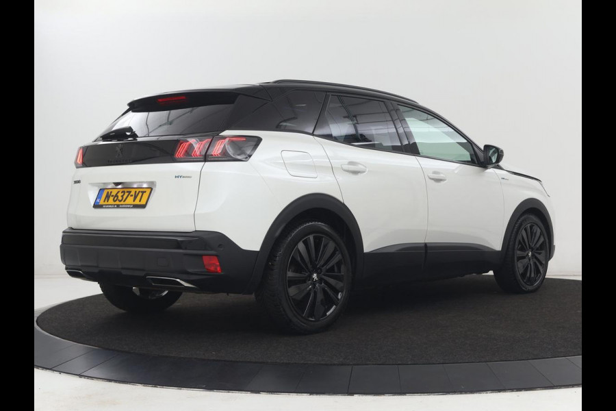 Peugeot 3008 1.6 HYbrid 225 GT Pack Business | SOH 90,2% | Panoramadak | Stoelverwarming | Adaptive cruise | Carplay | Keyless | Side Assist | Leder/Alcantara | Full LED | Navigatie | 360 Camera | PHEV | Plug In