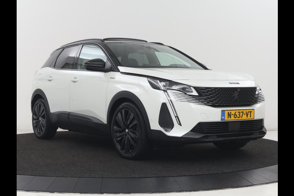 Peugeot 3008 1.6 HYbrid 225 GT Pack Business | SOH 90,2% | Panoramadak | Stoelverwarming | Adaptive cruise | Carplay | Keyless | Side Assist | Leder/Alcantara | Full LED | Navigatie | 360 Camera | PHEV | Plug In