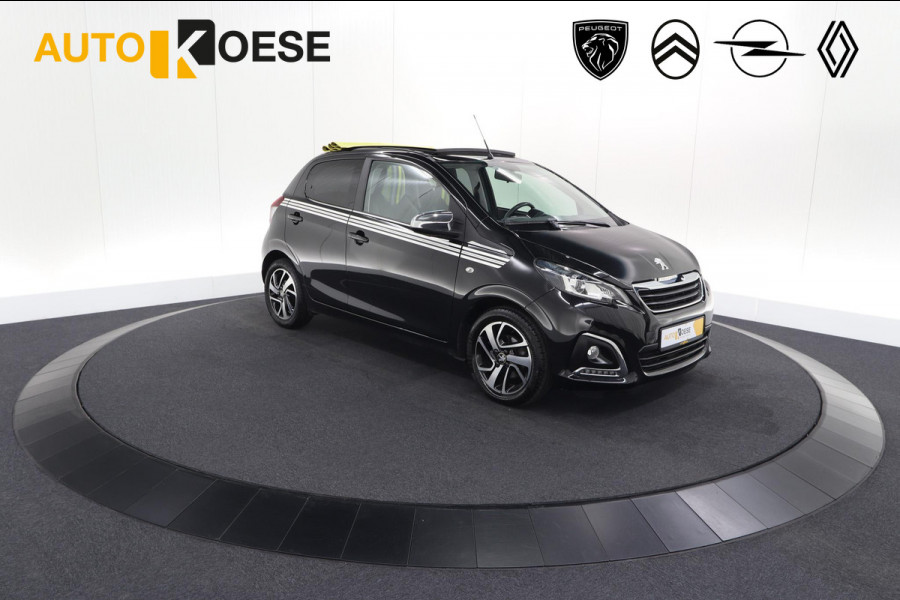 Peugeot 108 1.0 e-VTi Collection TOP! | Elektrisch Vouwdak | Apple Carplay | Climate Control | 15 Inch Lichtmetalen Velgen