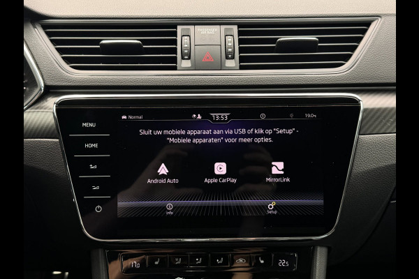 Škoda Superb Combi 1.4 TSI iV Sportline | Pano | Matrix LED | Trekhaak | Memory | ACC | Side Assist | Keyless | Dealer onderhouden