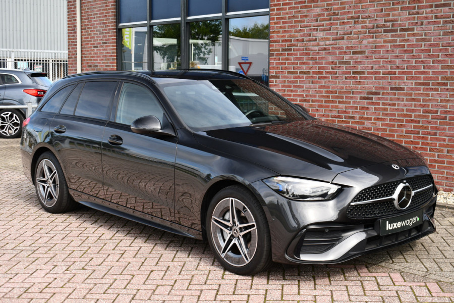 Mercedes-Benz C-Klasse Estate 300 e AMG Line Distronic Night Leder laser-LED