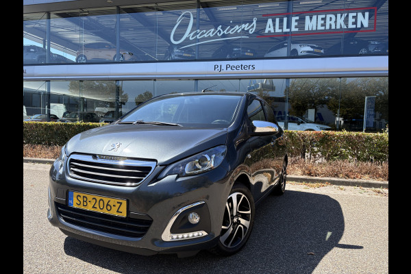 Peugeot 108 1.0 e-VTi Allure Airco - Achteruitrijcamera - Bluetooth - Led verlichting - Elektrische ramen - Licht metalen velgen 15 inch - Mistlampen voor - Stuur multifunctioneel - Start/ stop systeem - Centrale vergrendeling met afstandsbediening