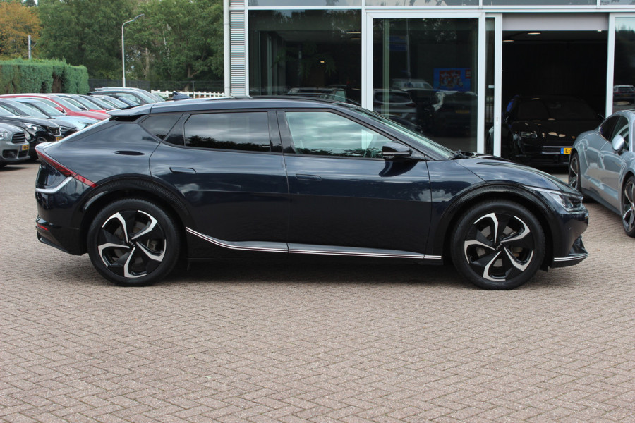 Kia Ev6 Plus AWD 77.4 kWh / SoH 90% / Trekhaak / Camera / V2L / Leder / CarPlay / 20'' / Keyless / Ventilatie+Verwarmd / Dodehoek / DAB / ACC / Warmtepomp