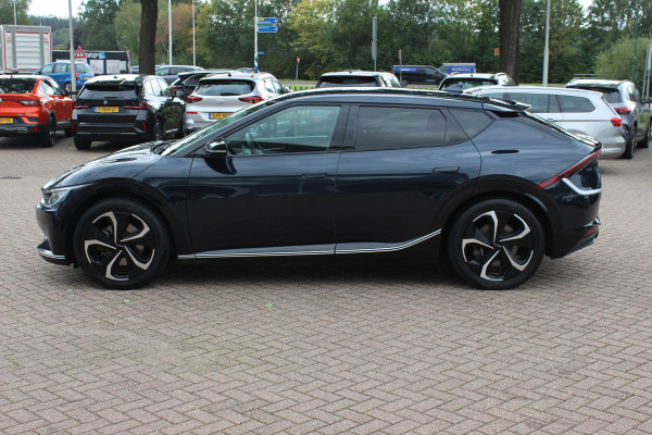 Kia Ev6 Plus AWD 77.4 kWh / SoH 90% / Trekhaak / Camera / V2L / Leder / CarPlay / 20'' / Keyless / Ventilatie+Verwarmd / Dodehoek / DAB / ACC / Warmtepomp