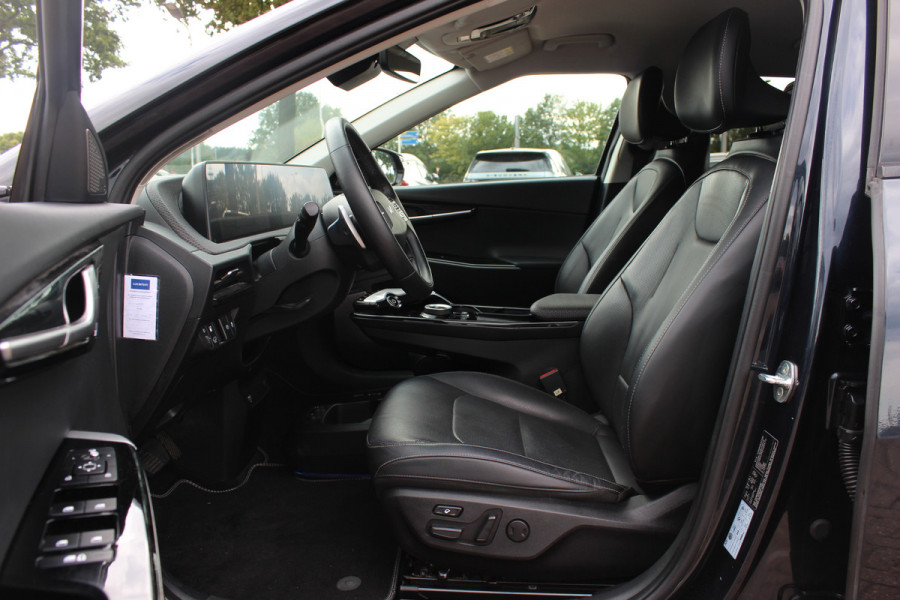 Kia Ev6 Plus AWD 77.4 kWh / SoH 90% / Trekhaak / Camera / V2L / Leder / CarPlay / 20'' / Keyless / Ventilatie+Verwarmd / Dodehoek / DAB / ACC / Warmtepomp