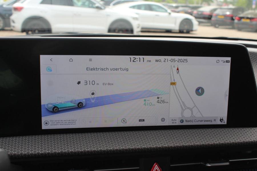 Kia Ev6 Plus AWD 77.4 kWh / SoH 90% / Trekhaak / Camera / V2L / Leder / CarPlay / 20'' / Keyless / Ventilatie+Verwarmd / Dodehoek / DAB / ACC / Warmtepomp