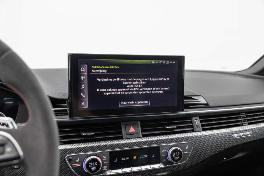 Audi RS4 Avant 2.9 TFSI 450pk Quattro Pano Dynamic B&O 20'' HuD Massage ACC