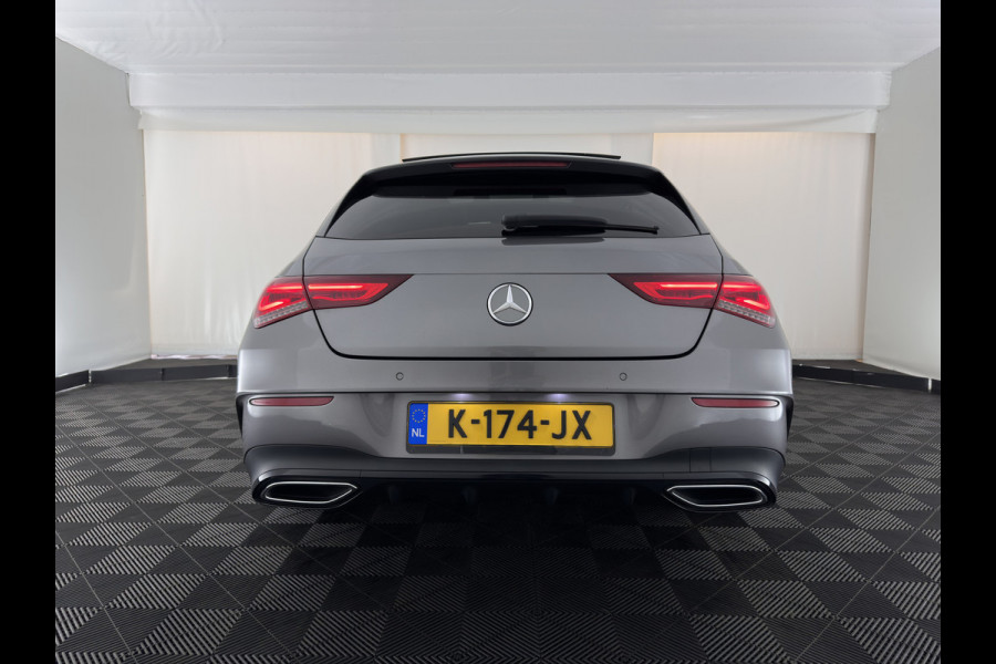 Mercedes-Benz CLA-Klasse Shooting Brake 200 Business Solution AMG (INCL.BTW) Aut. *PANO | LEATHER-MICROFIBRE | FULL-LED | HEATED-SPORTSEATS | AMBIENT-LIGHT | DIGI-COCKPIT | DAB+ | NAVI-FULLMAP | CAMERA | PRIVACYGLASS | SHIFTPADDLES | 18''ALU*