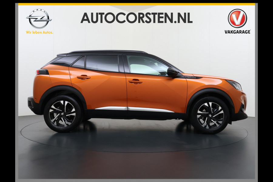 Peugeot 2008 131PK AUT-8 GT-Line 360°Camera Virtual Cockpit 3D-Navi Keyless Ecc Apple Carplay Android Auto Pdc Dodehoekbewaking Regen-Lichtsensor Cruise Control DAB+ Privacy Glas Lmv Led Isofix Lane Assist Bluetooth Dealeronderhouden Origineel Nederlandse Auto