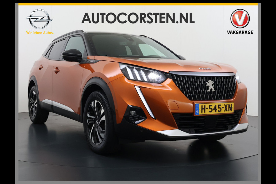 Peugeot 2008 131PK AUT-8 GT-Line 360°Camera Virtual Cockpit 3D-Navi Keyless Ecc Apple Carplay Android Auto Pdc Dodehoekbewaking Regen-Lichtsensor Cruise Control DAB+ Privacy Glas Lmv Led Isofix Lane Assist Bluetooth Dealeronderhouden Origineel Nederlandse Auto