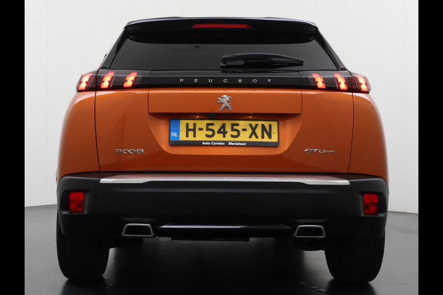 Peugeot 2008 131PK AUT-8 GT-Line 360°Camera Virtual Cockpit 3D-Navi Keyless Ecc Apple Carplay Android Auto Pdc Dodehoekbewaking Regen-Lichtsensor Cruise Control DAB+ Privacy Glas Lmv Led Isofix Lane Assist Bluetooth Dealeronderhouden Origineel Nederlandse Auto