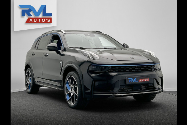 Lynk & Co 01 1.5 261PK Plug-in Hybrid *Origineel NL* Zwarte hemel 360 Camera Pano/dak Apple/Carplay Adaptive/Cruise