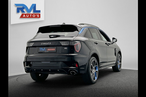 Lynk & Co 01 1.5 261PK Plug-in Hybrid *Origineel NL* Zwarte hemel 360 Camera Pano/dak Apple/Carplay Adaptive/Cruise