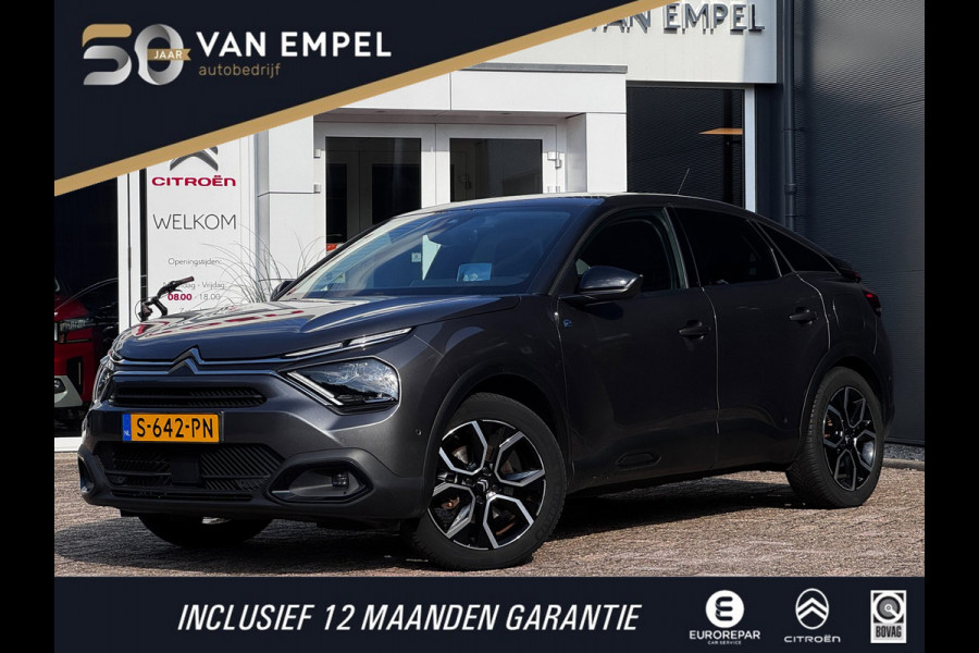 Citroën Ë-C4 Shine Pack Business 50 kWh NL-Auto | 97% SOH | Leder + Stoelverwarming | Camera |