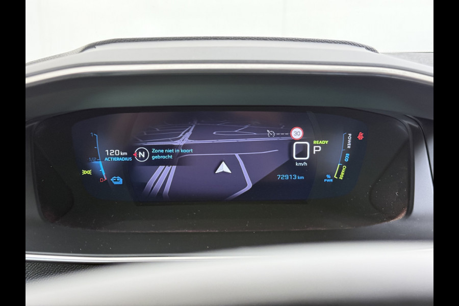 Peugeot e-208 EV GT350 SOH 98% Panoramadak Virtual Cockpit 360°Camera Keyless 3D-Navi Ecc Apple Carplay Android Auto Pdc Sensor dodehoek Regen-Lichtsensor Cruise Control Lmv Privacy Glas Isofix Led DAB Bluetooth 1e Eigenaar Dealeronderhouden Origineel Nederlandse Auto