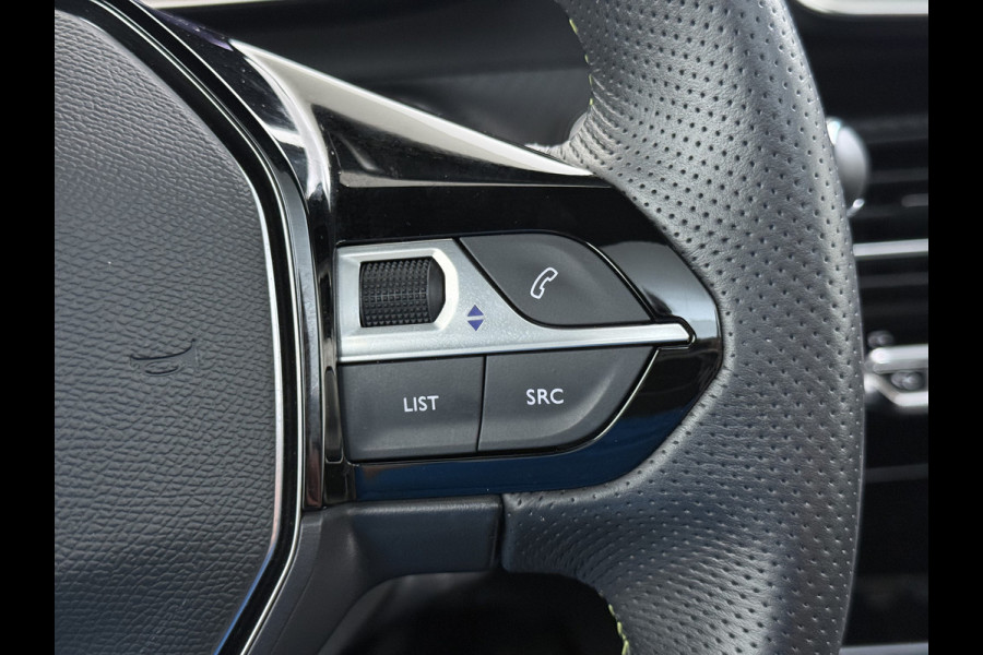 Peugeot e-208 EV GT350 SOH 98% Panoramadak Virtual Cockpit 360°Camera Keyless 3D-Navi Ecc Apple Carplay Android Auto Pdc Sensor dodehoek Regen-Lichtsensor Cruise Control Lmv Privacy Glas Isofix Led DAB Bluetooth 1e Eigenaar Dealeronderhouden Origineel Nederlandse Auto