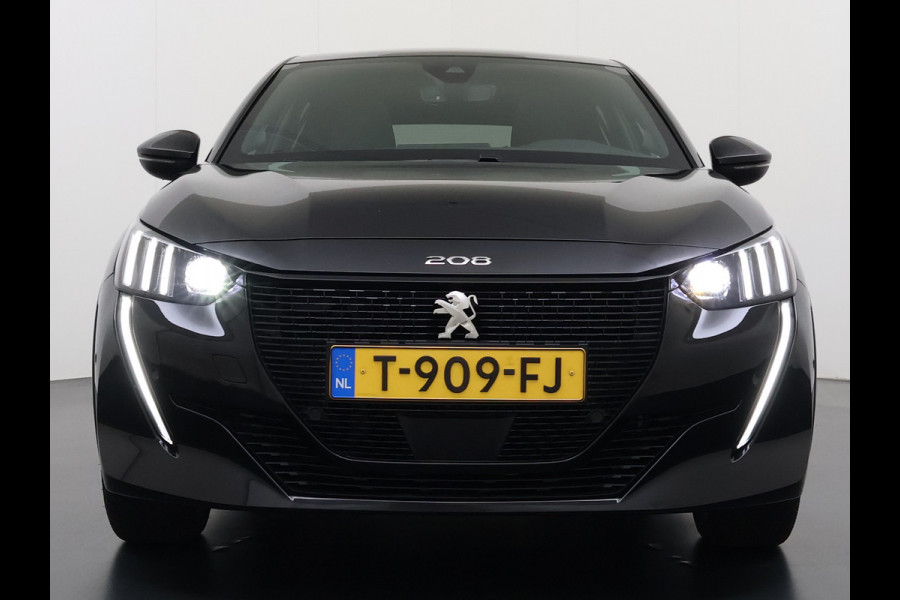 Peugeot e-208 EV GT350 SOH 98% Panoramadak Virtual Cockpit 360°Camera Keyless 3D-Navi Ecc Apple Carplay Android Auto Pdc Sensor dodehoek Regen-Lichtsensor Cruise Control Lmv Privacy Glas Isofix Led DAB Bluetooth 1e Eigenaar Dealeronderhouden Origineel Nederlandse Auto