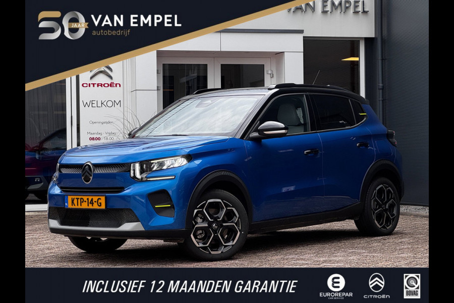 Citroën ë-C3 Max 113pk 44 kWh | 3-Fase | Camera | Navigatie | Climate control | Draadloze Carplay / Android Auto |