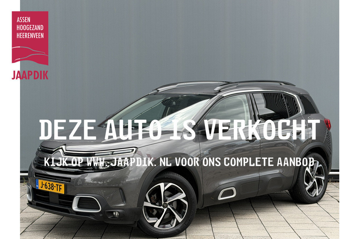 Citroën C5 Aircross BWJ 2019 | 1.2T 131PK Feel | TREKHAAK | LEDER | CAMERA A | CARPLAY | NAVI | CLIMA | PDC | 18'' LMV |