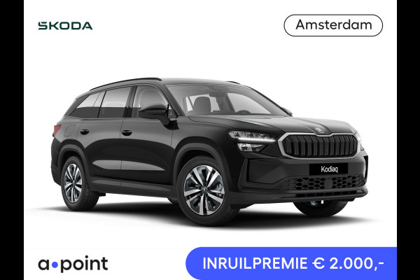 Škoda Kodiaq 1.5 TSI PHEV Business Edition 204 pk 6 versn. DSG | Trekhaak | Sunset |  18" lichtmetalen velgen Soira aero, zilver