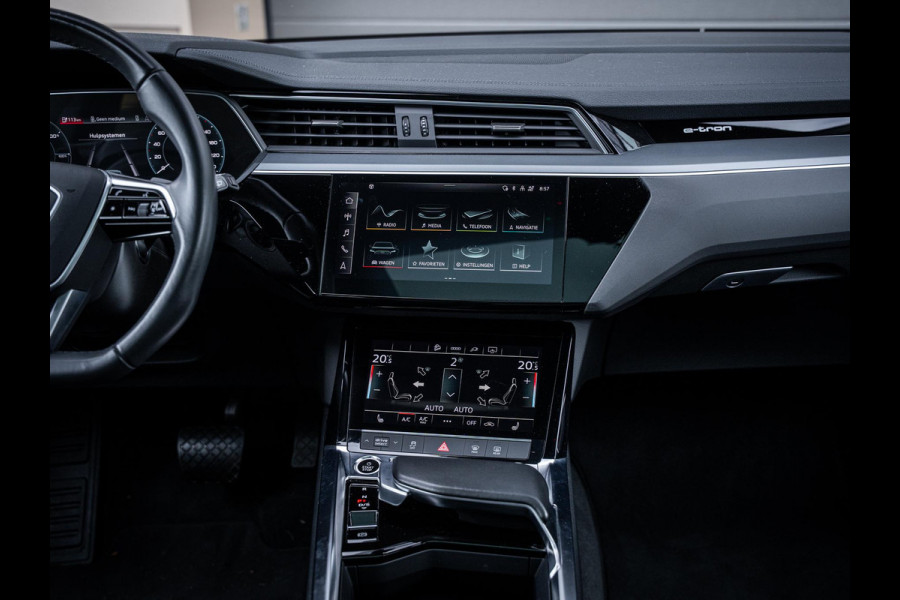 Audi e-tron 50 quattro Advanced edition Plus 71 kWh - S-Line l Pano l Trekhaak l 360cam