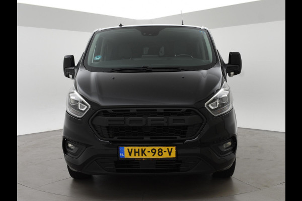 Ford Transit Custom 2.0 TDCI 170 PK AUT. LIMITED DUBBEL CABINE + ADAPTIVE CRUISE | 2 SCHUIFDEUREN | LEDER | XENON | TREKHAAK