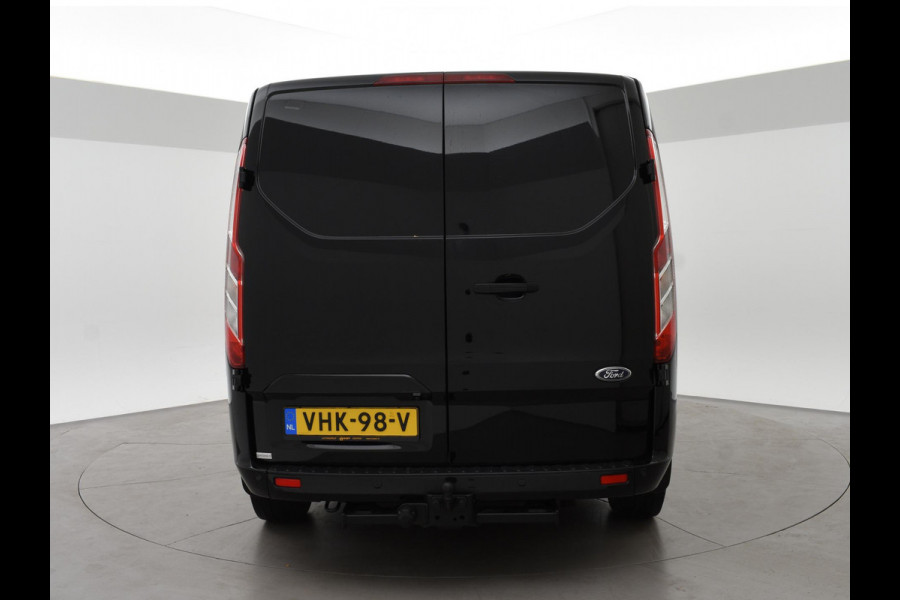 Ford Transit Custom 2.0 TDCI 170 PK AUT. LIMITED DUBBEL CABINE + ADAPTIVE CRUISE | 2 SCHUIFDEUREN | LEDER | XENON | TREKHAAK