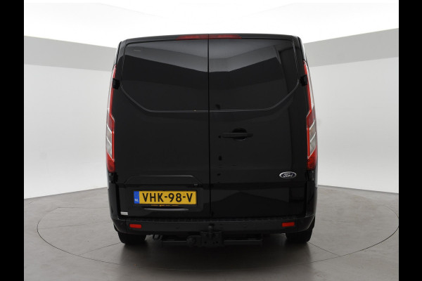 Ford Transit Custom 2.0 TDCI 170 PK AUT. LIMITED DUBBEL CABINE + ADAPTIVE CRUISE | 2 SCHUIFDEUREN | LEDER | XENON | TREKHAAK