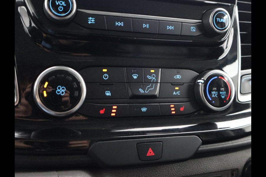 Ford Transit Custom 2.0 TDCI 170 PK AUT. LIMITED DUBBEL CABINE + ADAPTIVE CRUISE | 2 SCHUIFDEUREN | LEDER | XENON | TREKHAAK