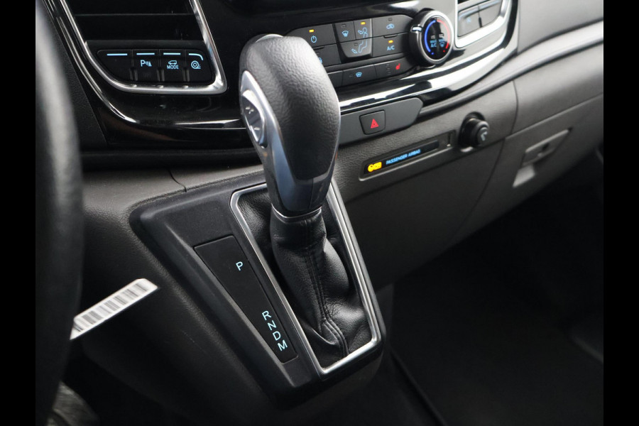 Ford Transit Custom 2.0 TDCI 170 PK AUT. LIMITED DUBBEL CABINE + ADAPTIVE CRUISE | 2 SCHUIFDEUREN | LEDER | XENON | TREKHAAK