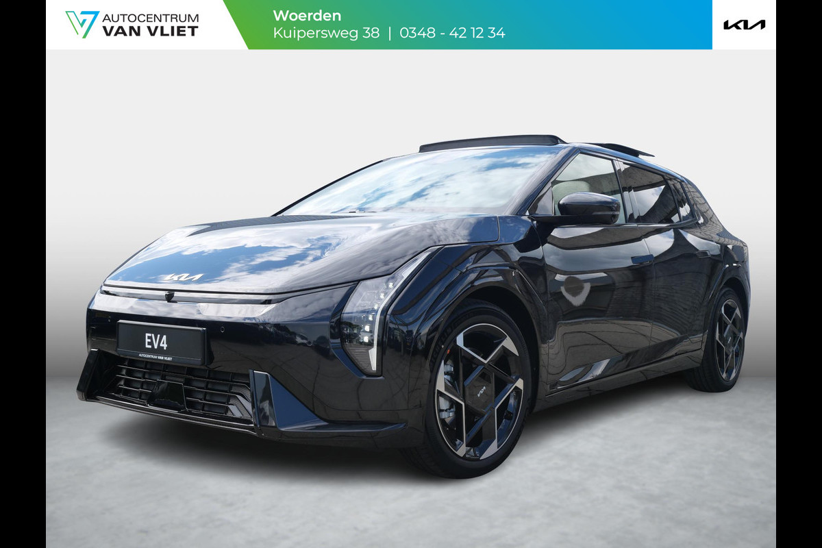 Kia EV4 GT-PlusLine 81.4 kWh | Adaptief | Clima | Stoel/stuurverwarming | Schuifkantel dak |