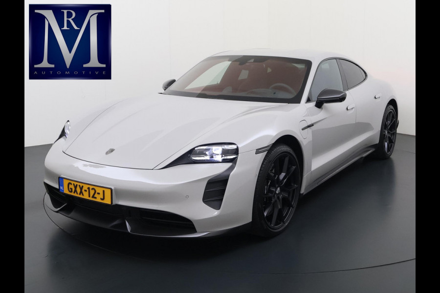 Porsche Taycan Turbo 93 kWh SOH 91% | SPORT CHRONO | HEAD-UP | CARBON PAKKET | ALCANTARA STOELEN + HEMEL | DUAL SCHERM | PSCB KERAMISCH GECOATE REMMEN | BURMESTER PREMIUM AUDIO | STOELVERWARMING + STUURWIELVERWARMING | STOELVENTILATIE | MEMORY SEATS | PORSCHE DEALER ONDERHOUDEN | 360° CAMERA | VERKEERT IN NIEUWSTAAT | ALL-IN PRIJS | 12 MAANDEN BOVAG GARANTIE