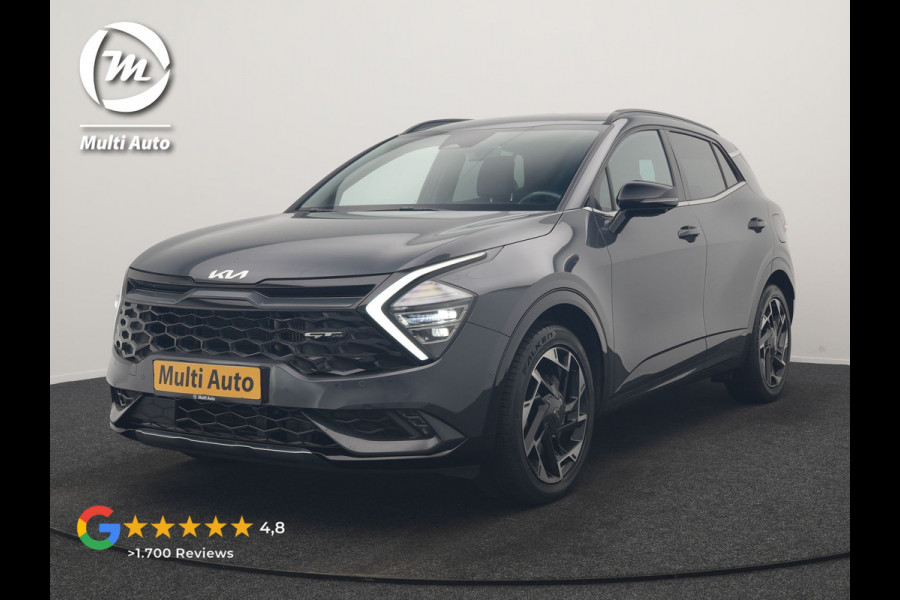 Kia Sportage 1.6 T-GDi PHEV AWD GT-Line 265pk Dealer O.H. | Trekhaak Afn. | Adaptive Cruise | 360 Camera | Harman / Kardon | Lederen Sportstoelen Memory & Ventilatie | Keyless | Apple Carplay | Blis | Stoelen & Stuur Verwarmd | Virtual | Navigatie |