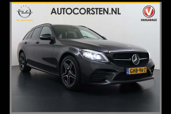 Mercedes-Benz C-Klasse Estate 300De Diesel Hybride 306pk - 700Nm! AUT-9 AMG Limited Trekhaak Apple Carplay Android Auto Elek.Stoelen+Verwarmd Navi Ecc  SOH 97% Solution Business Elek.Achterklep Led Privacy Glas Lmv 18" Night-pakket 1800kg trekvermogen!