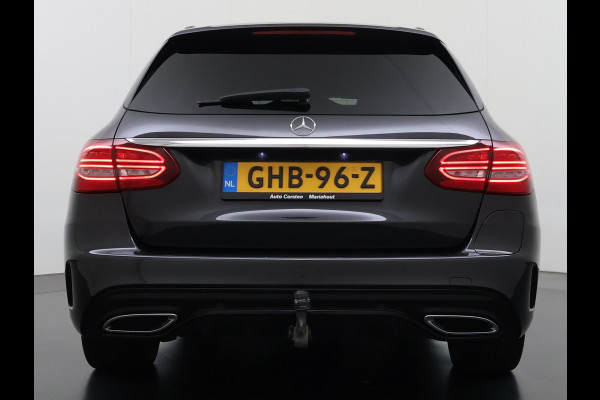 Mercedes-Benz C-Klasse Estate 300De Diesel Hybride 306pk - 700Nm! AUT-9 AMG Limited Trekhaak Apple Carplay Android Auto Elek.Stoelen+Verwarmd Navi Ecc  SOH 97% Solution Business Elek.Achterklep Led Privacy Glas Lmv 18" Night-pakket 1800kg trekvermogen!