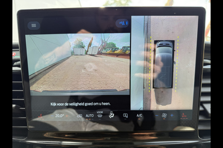 Ford E-Transit 68kWh 184PK L3H2 317km WLTP 96,2% (SOH) BEV Snelladen Navigatie Cruise control Climate control 360 Camera Carplay Laadkabel Parkeersensoren