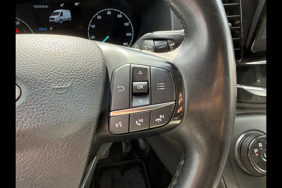 Ford E-Transit 68kWh 184PK L3H2 317km WLTP 96,2% (SOH) BEV Snelladen Navigatie Cruise control Climate control 360 Camera Carplay Laadkabel Parkeersensoren