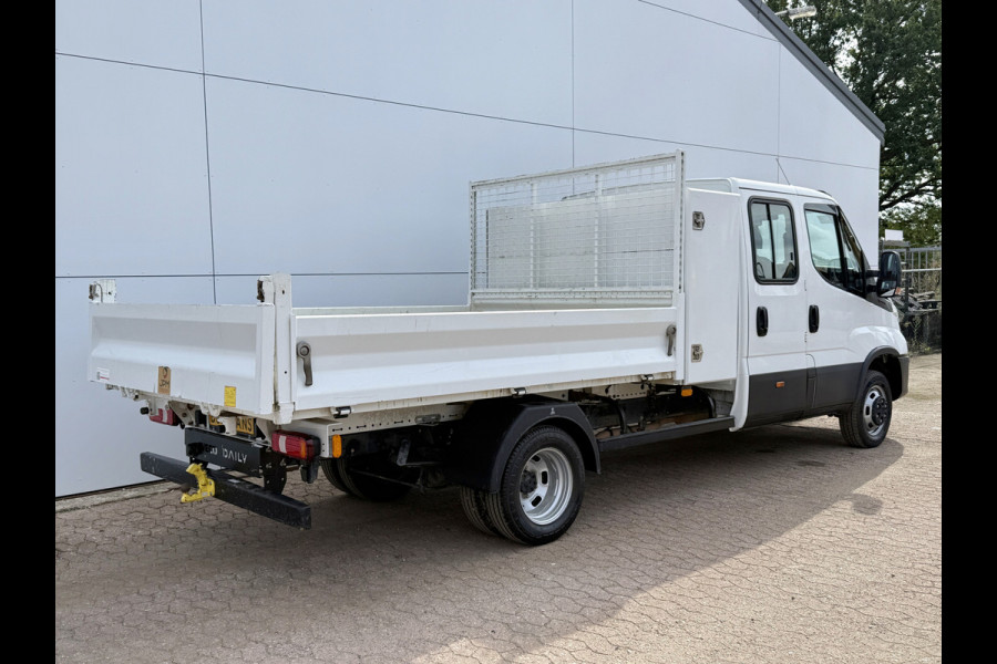 Iveco Daily 35C16 3.0 Dubbele Cabine Kipper Dubbellucht 3,5t Trekhaak 6 Stoelen Airco Cruise Control Luchtgeveerde stoel Benne Tipper