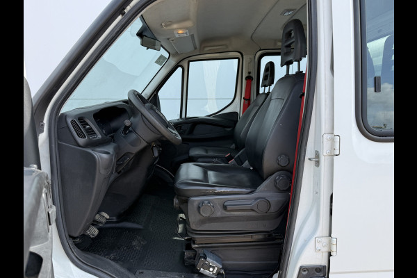 Iveco Daily 35C16 3.0 Dubbele Cabine Kipper Dubbellucht 3,5t Trekhaak 6 Stoelen Airco Cruise Control Luchtgeveerde stoel Benne Tipper