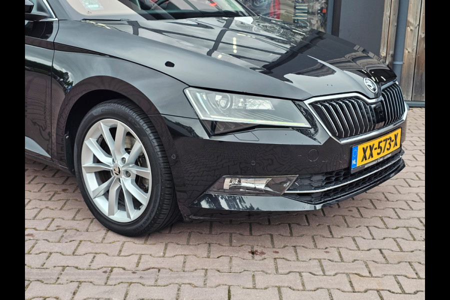 Škoda Superb Combi 1.5 TSI ACT Style Business | Automaat | Xenon | Trekhaak | Camera | App-connect | Stoelverwarming | Keyless | Sunset |