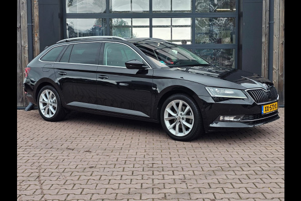 Škoda Superb Combi 1.5 TSI ACT Style Business | Automaat | Xenon | Trekhaak | Camera | App-connect | Stoelverwarming | Keyless | Sunset |