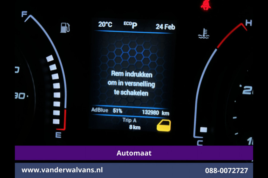 Iveco Daily 35S16 157pk Automaat 3500kg Trekhaak L3H2 Inrichting Euro6 Airco | Cruisecontrol Bijrijdersbank