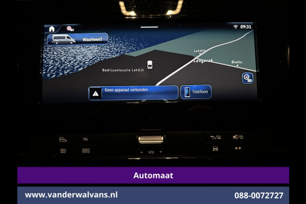 Mercedes-Benz Sprinter 317 CDI 170pk 9G-Tronic Automaat XL MBUX L2H2 Euro6 Airco | Camera | Navigatie | Cruisecontrol | LED Chauffeursstoel, Stoelverwarming, Parkeersensoren, Bijrijdersbank