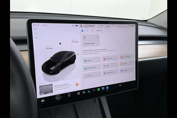 Tesla Model Y Performance AWD 75 kWh VAN:43.900,- VOOR:39.877,- UW HERFSTVOORDEEL:4.023,- SOH 95% | AFN. TREKHAAK | 21 INCH TURBINE VELGEN| TESLA FABRIEKSGARANTIE T/M 01-2027 of 80.000KM!| RESTERENDE FABRIEKSGARANTIE OP DE HOOGVOLTACCU + AANDRIJFLIJN T/M 01-2031 of 192.000KM!