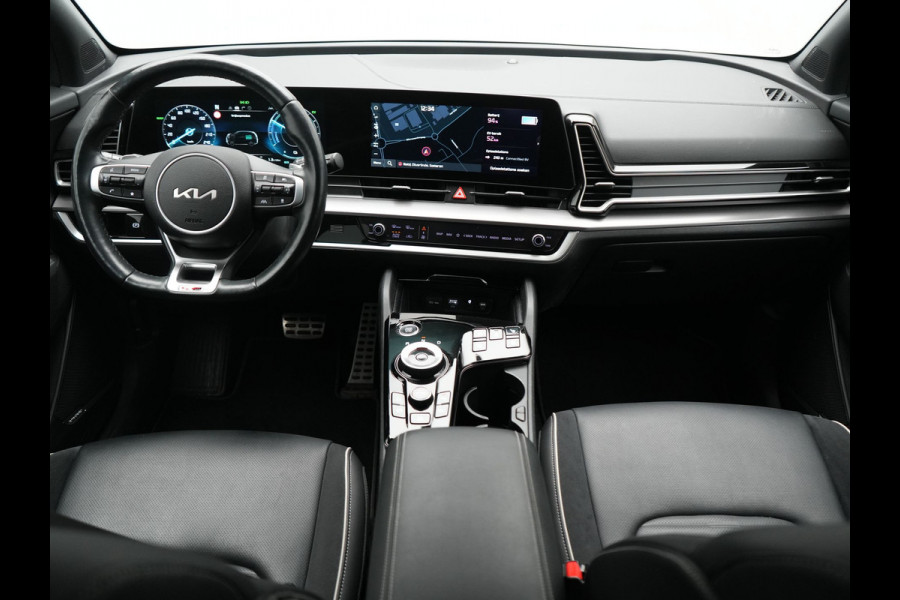 Kia Sportage 1.6 T-GDi PHEV AWD GT-Line 265pk Dealer O.H. | Trekhaak Afn. | Adaptive Cruise | 360 Camera | Harman / Kardon | Lederen Sportstoelen Memory & Ventilatie | Keyless | Apple Carplay | Blis | Stoelen & Stuur Verwarmd | Virtual | Navigatie |